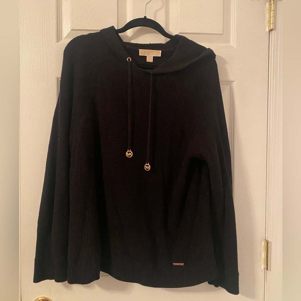 Michael Kors Knitted Sweater with Hood
